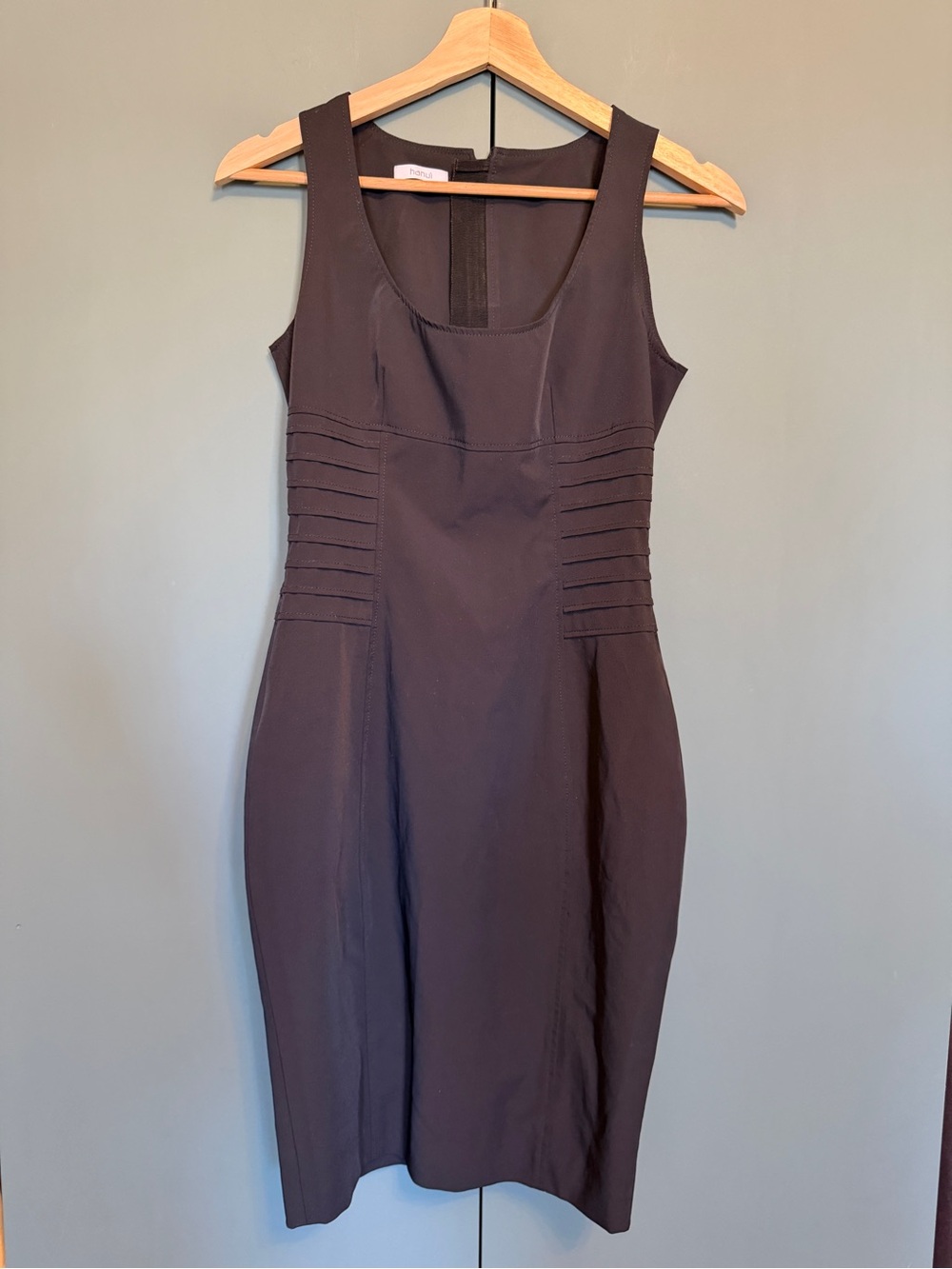 Y2k Hanui Black body-con mini Dress Italy Size 2